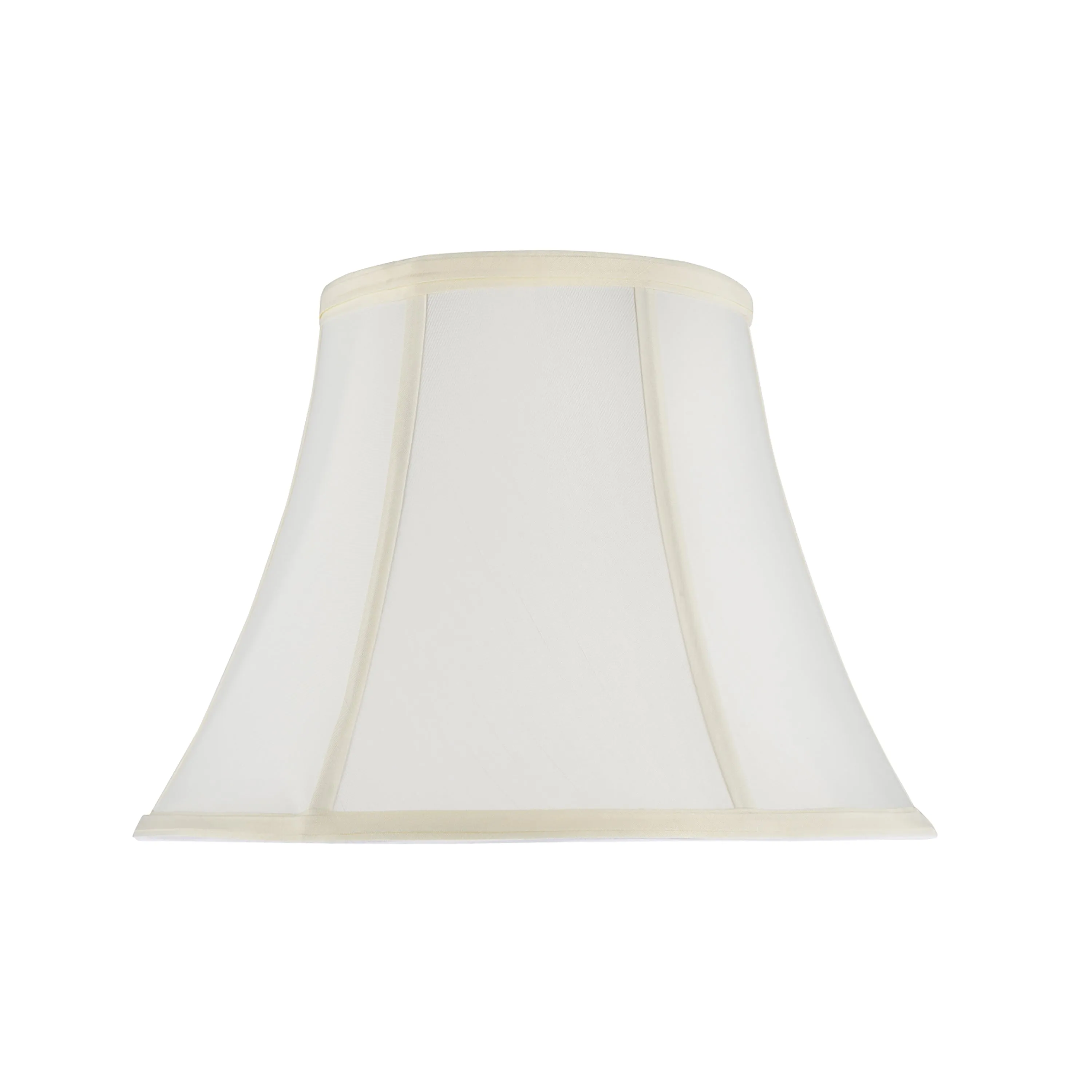 # 30216 Transitional Bell Shaped Spider Construction Lamp Shade in Off-White, 13" wide (7" x 13" x 9 1/2")