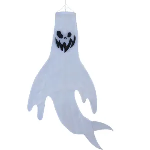 2x Halloween Xmas Christmas Gifts Decoration Hanging Ghost Decoration Hair Dryer Ghost Flag