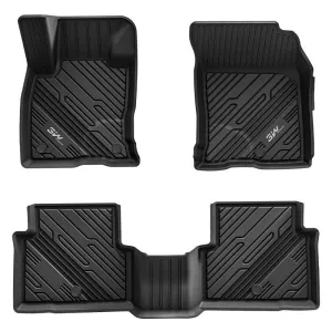 3W Ford Bronco Sport 2021-2024 Floor Mats TPE Material & All-Weather Protection