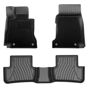 3W Mercedes-Benz CLA 2020-2024 Custom Floor Mats TPE Material & All-Weather Protection