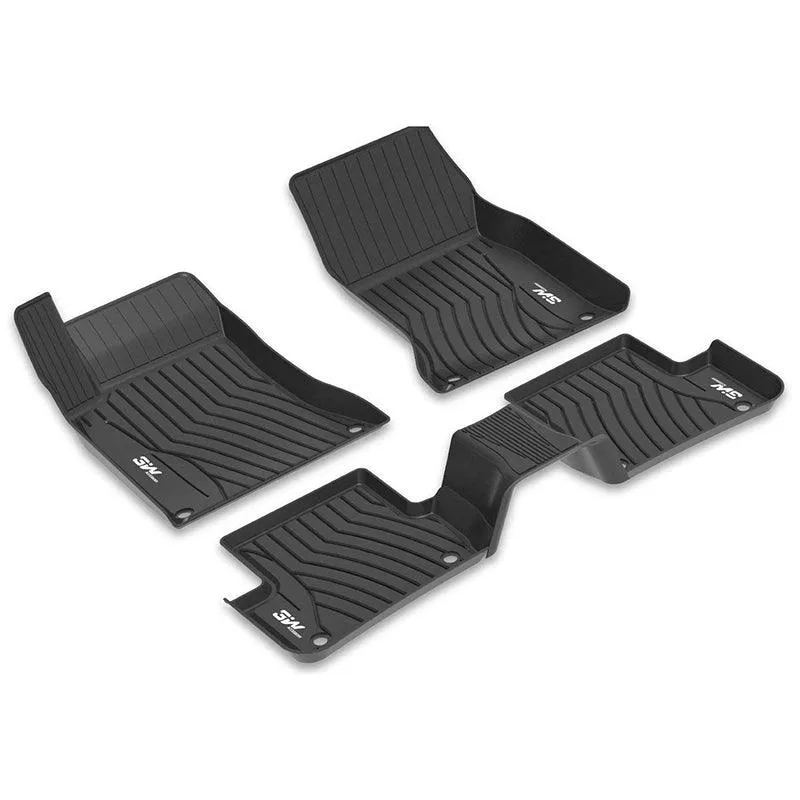 3W Mercedes-Benz CLA 2020-2024 Custom Floor Mats TPE Material & All-Weather Protection