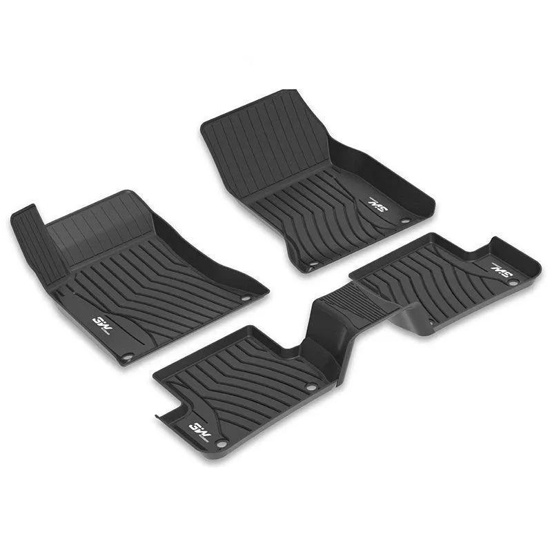 3W Mercedes-Benz CLA 2020-2024 Custom Floor Mats TPE Material & All-Weather Protection