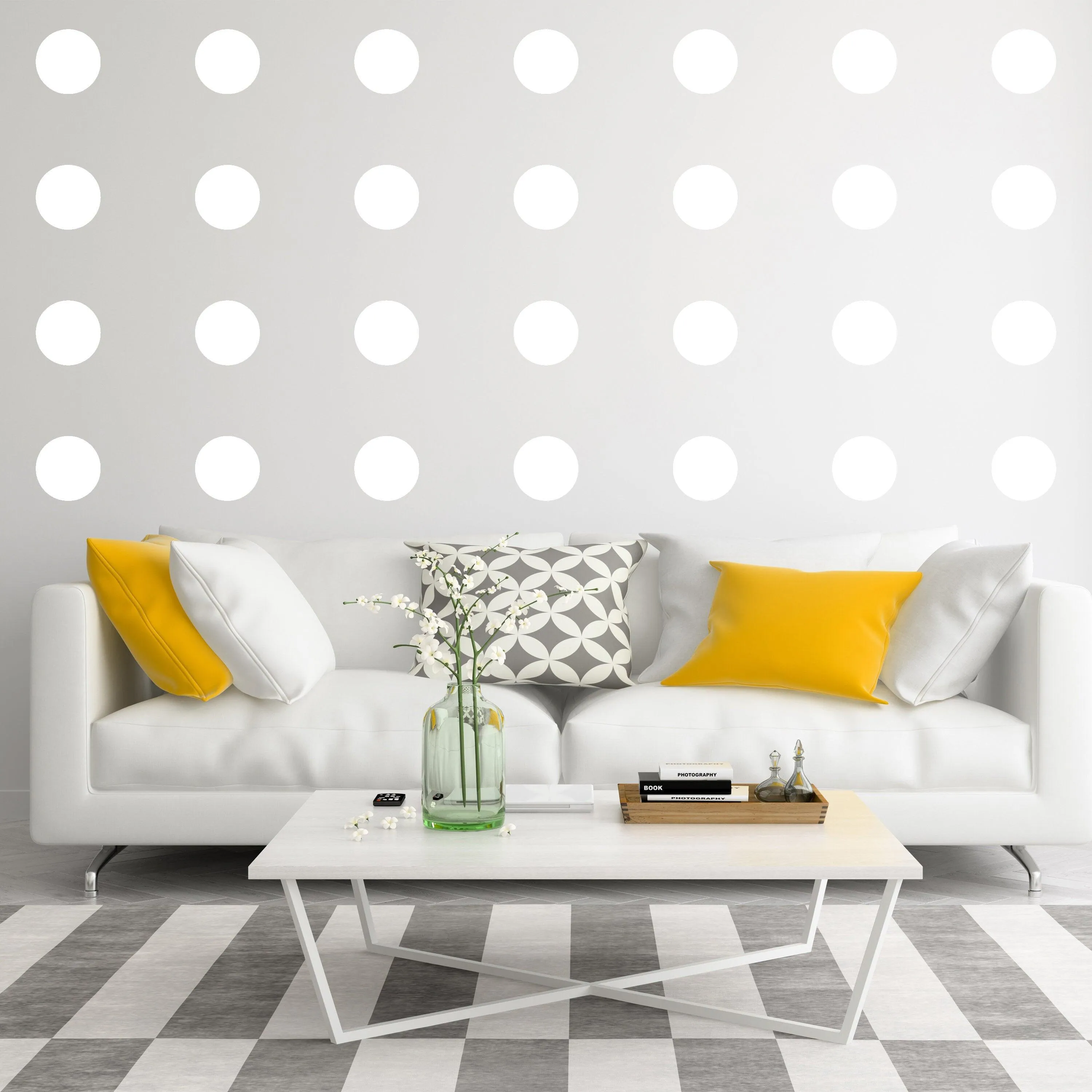 40x Glow In Dark Dots Wall Stickers - Luminous Ceiling Sticker Decals