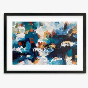 Abstract 494 Framed Art