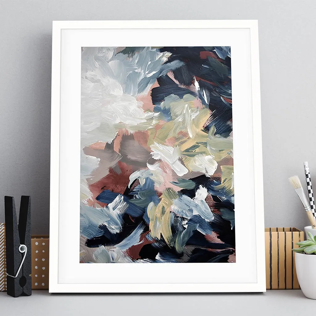 Abstract 511 Framed Art