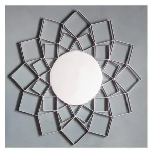 Alby Mirror Silver 1000x30x1000mm