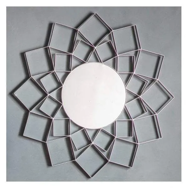 Alby Mirror Silver 1000x30x1000mm
