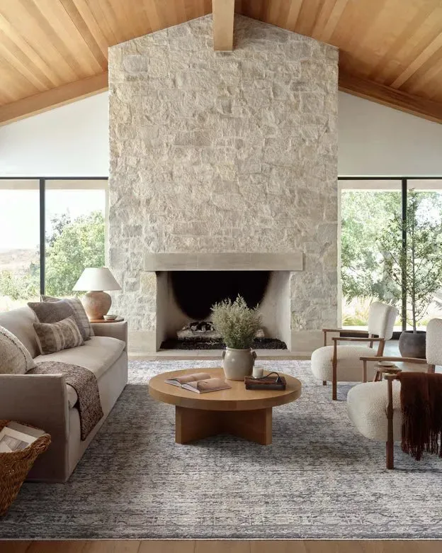 Alie ALE-03 Charcoal/Dove Rug