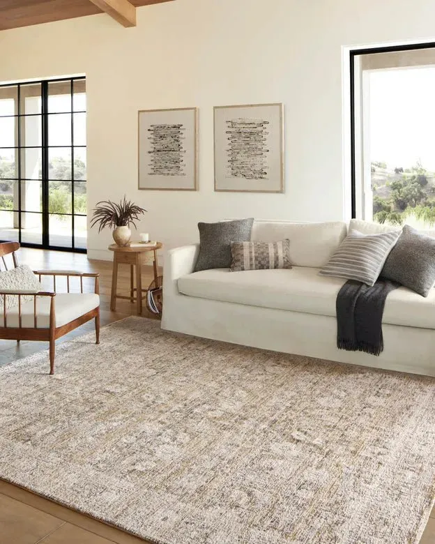 Alie ALE-05 Gold/Beige Rug