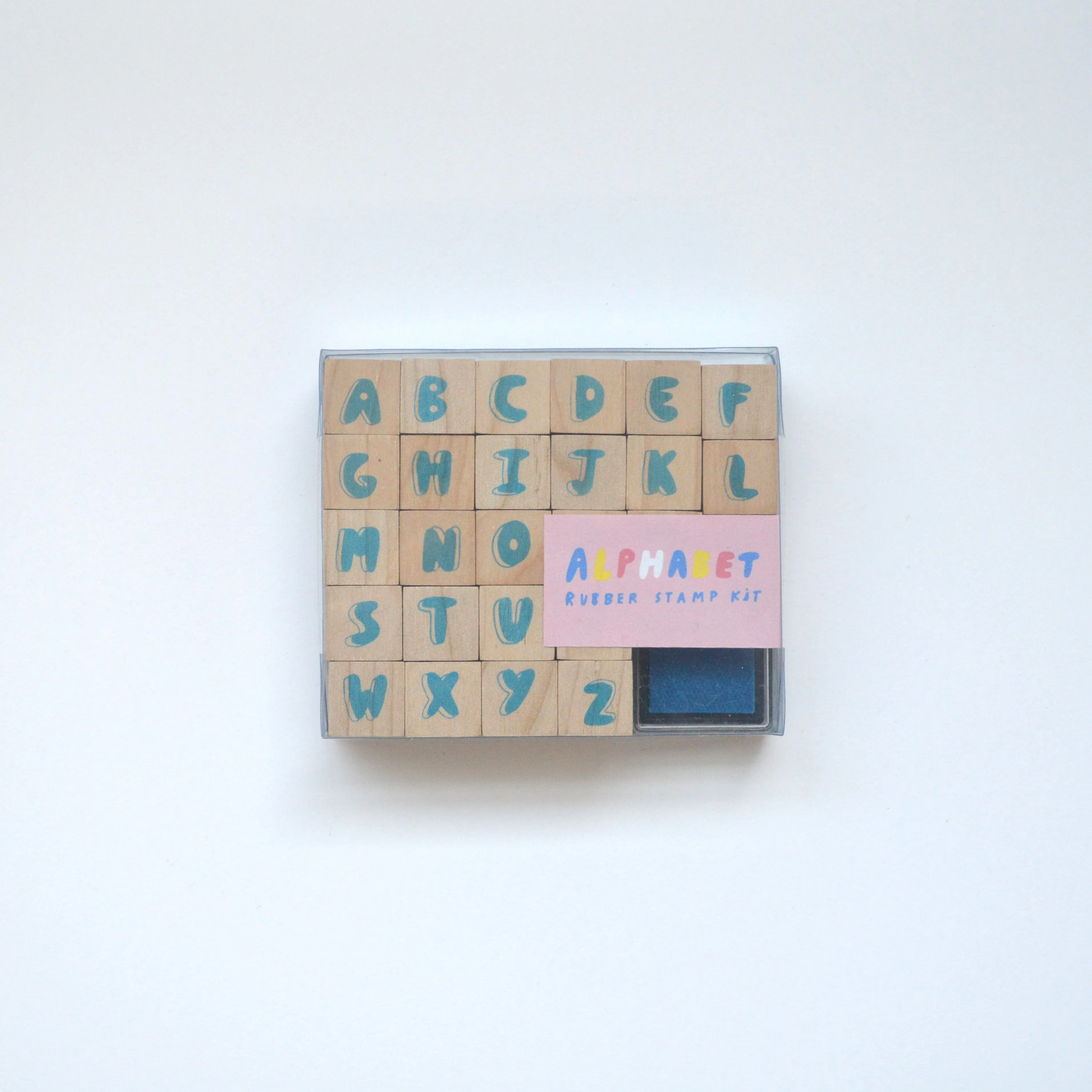 Alphabet Rubber Stamp Kit