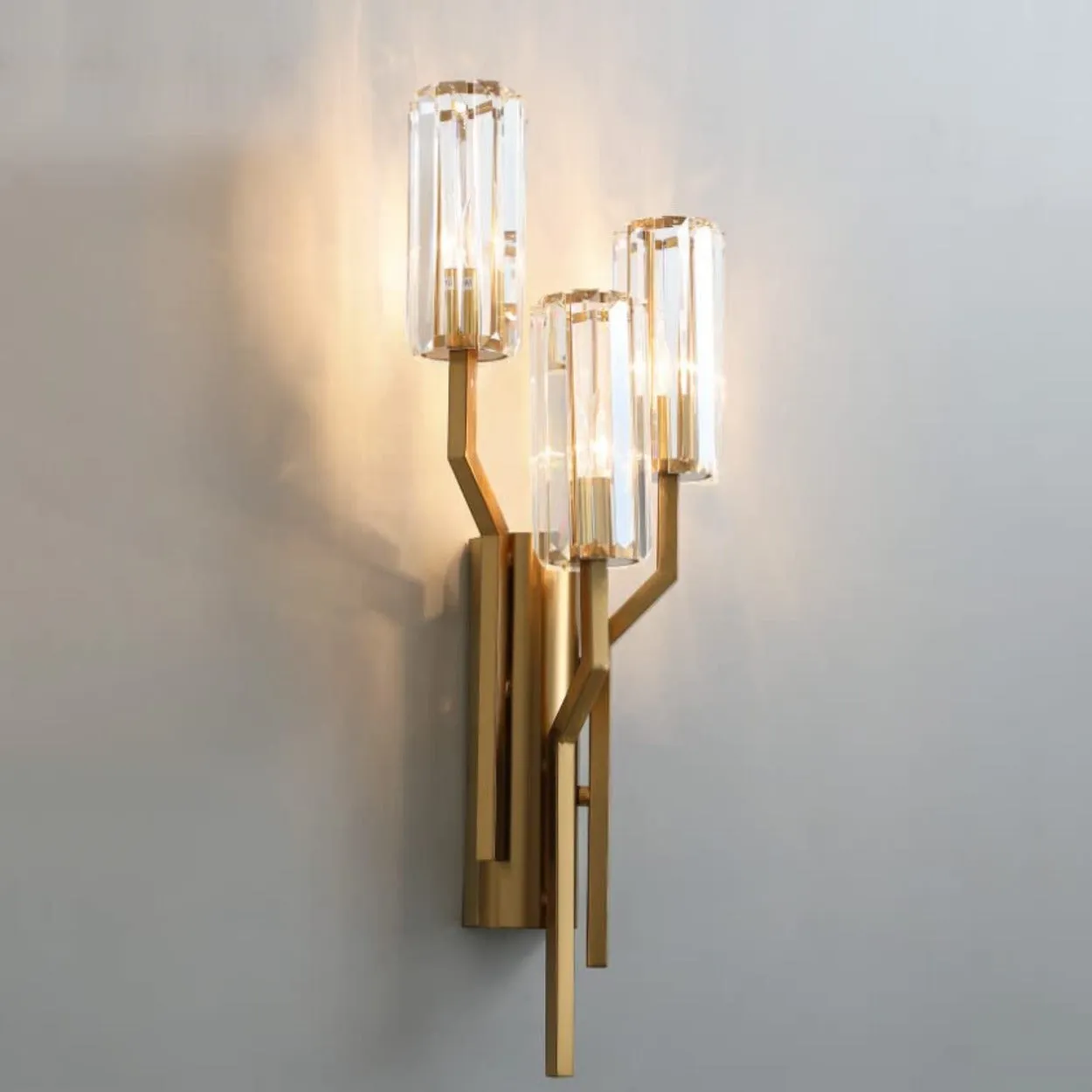 ANKUR CITRA 3 LIGHT LONG CONTEMPORARY WALL LIGHT