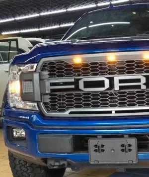 Auto Elegance Raptor Style Grille w/ Lights - F250/F350/F450