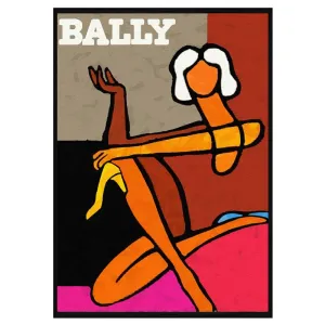 Bally Shoe Vintage Art