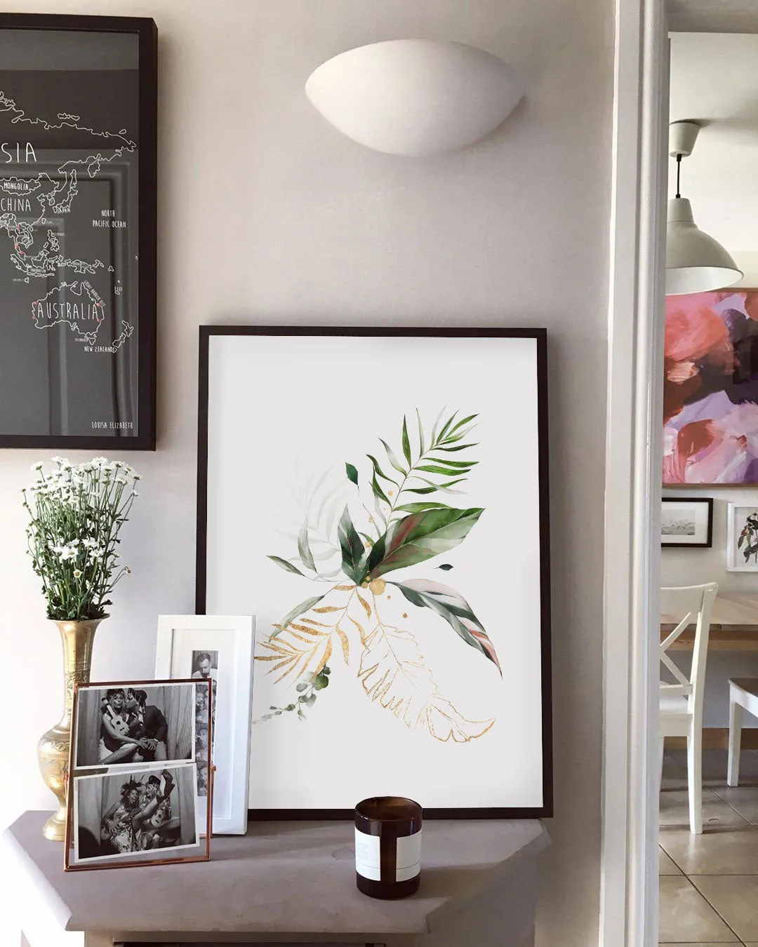 Botanical Wall Art Print 'Bouquet' - Plant Prints, Botanical Art Prints and Botanical Illustrations