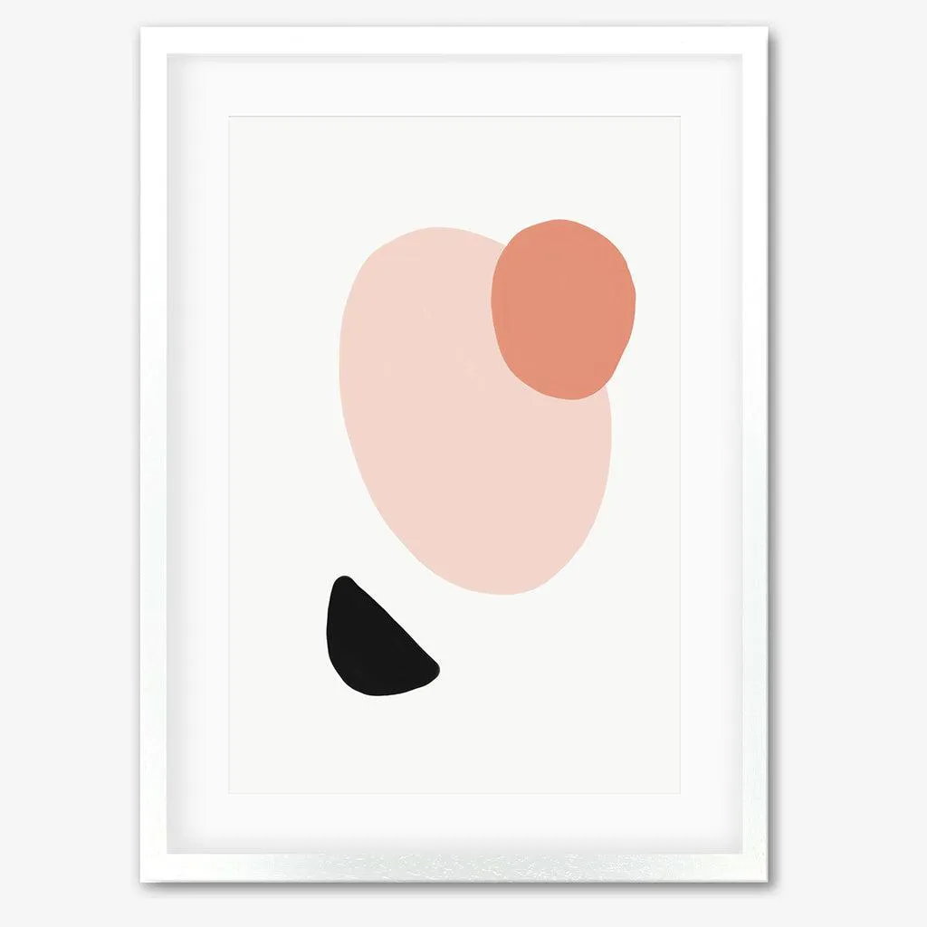 Bright Shapes Framed Art