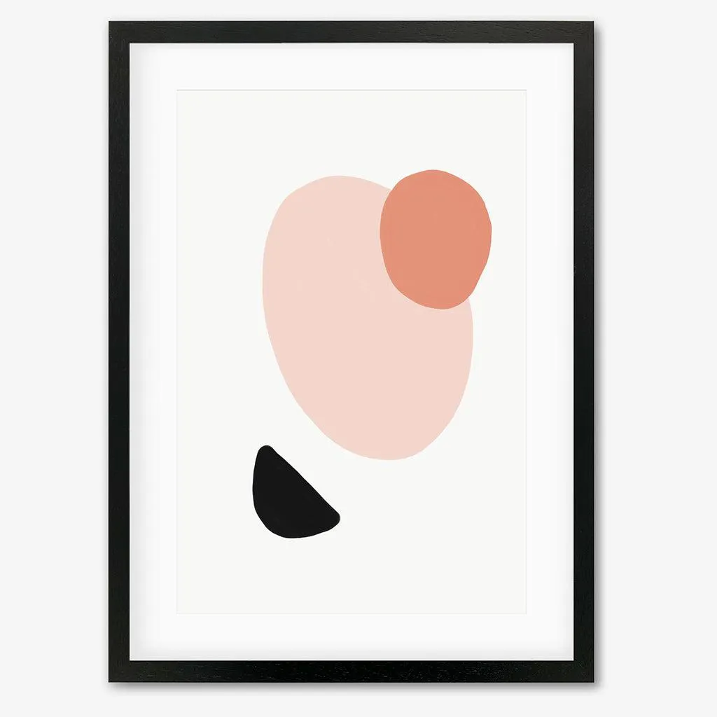 Bright Shapes Framed Art