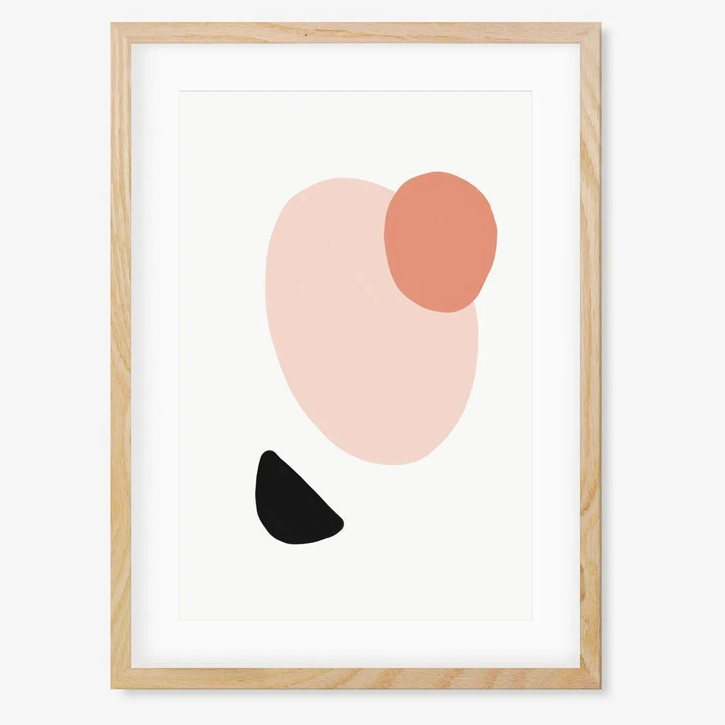 Bright Shapes Framed Art