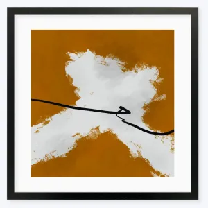 Burnt Orange II Framed Artwork