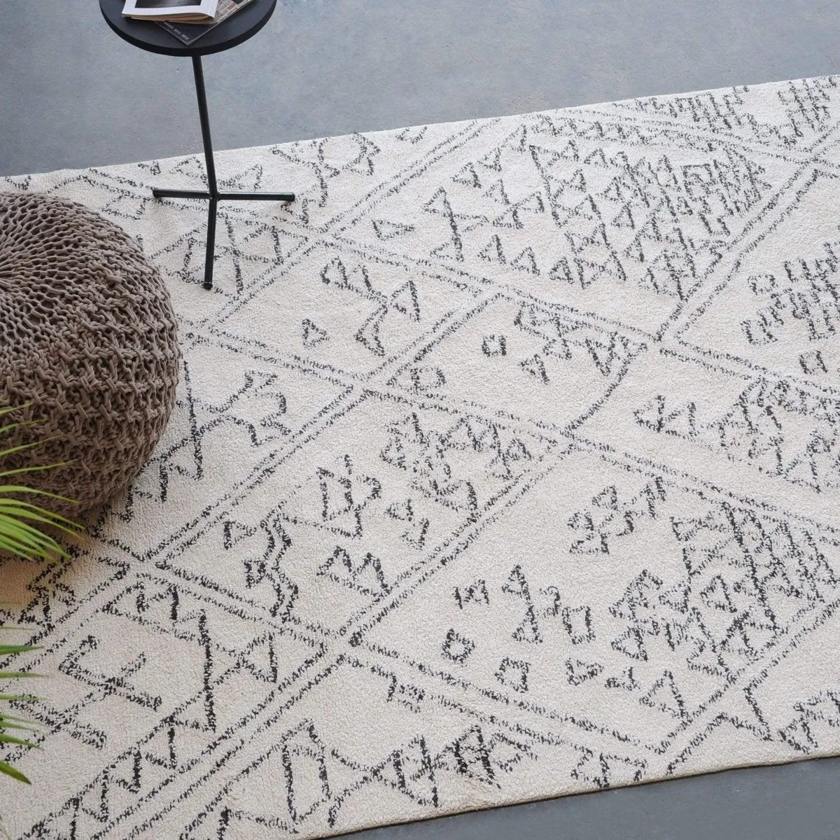 Campa Ivory Cotton Rug