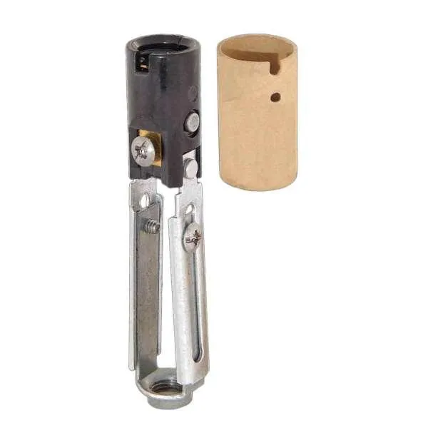 Candelabra Candle Socket,  adjustable height