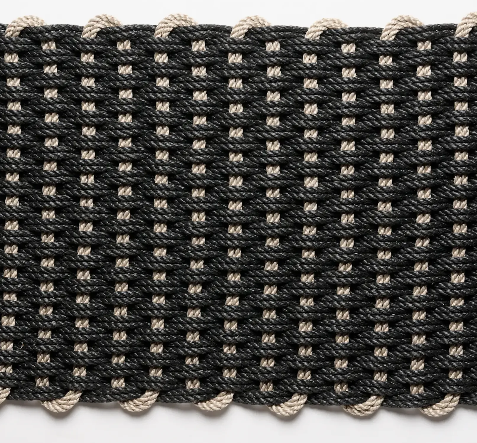 Charcoal with Double Sand Weft