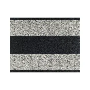 Chilewich Utility Mat Bold Stripe Black and White  61x91cm