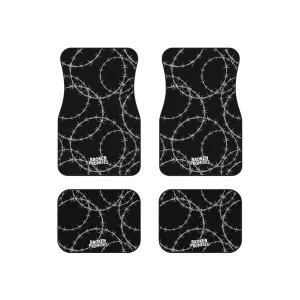 Chrome Wire Car Mats (Set of 4)