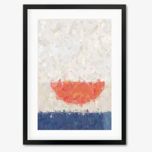 Contemporary Sunrise Framed Art