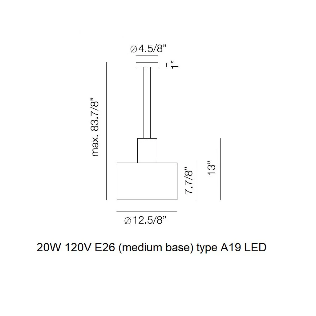 Cyls Pendant Light