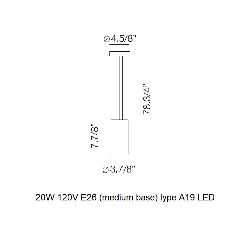 Cyls Pendant Light