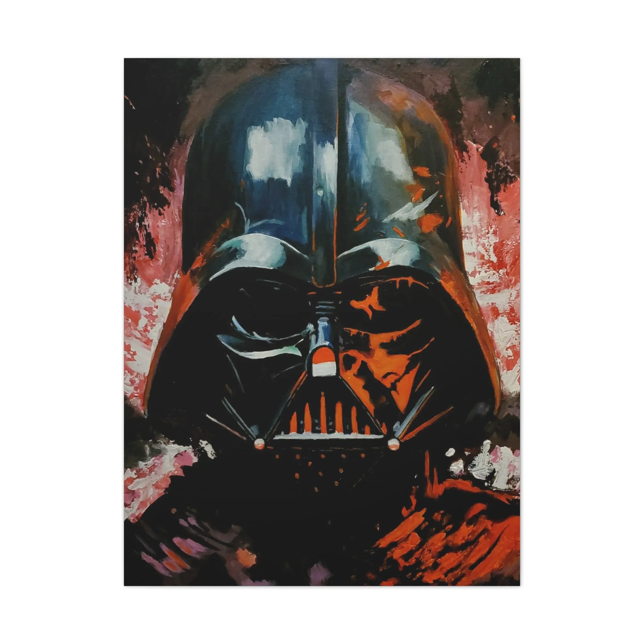 Darth Canvas Stretched, 0.75"