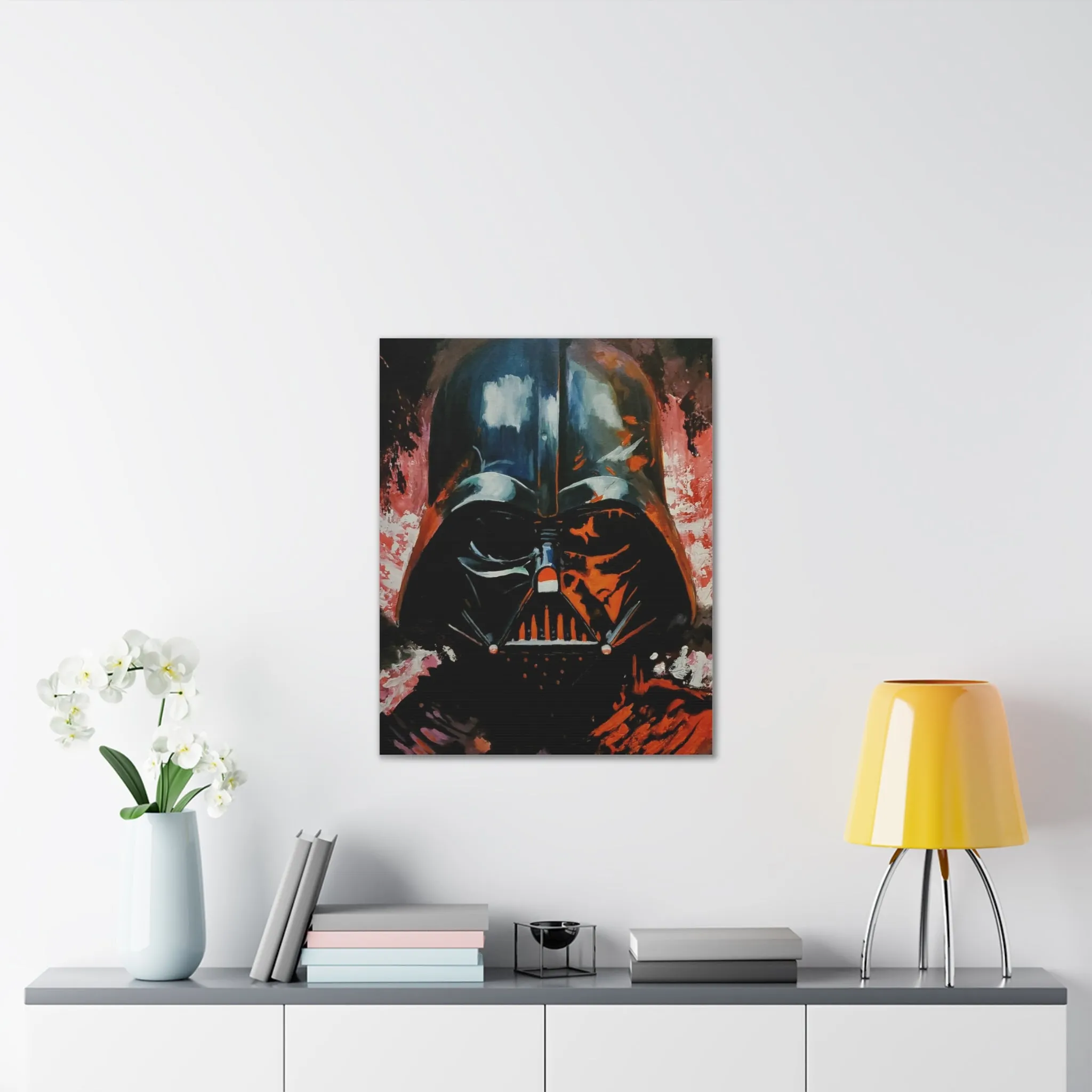 Darth Canvas Stretched, 0.75"