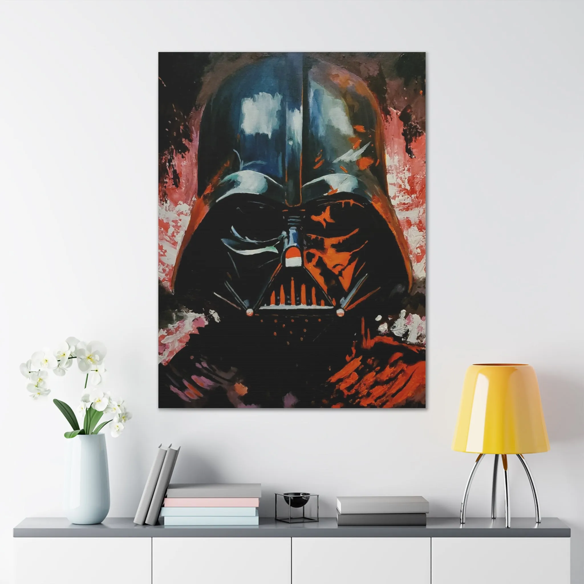 Darth Canvas Stretched, 0.75"