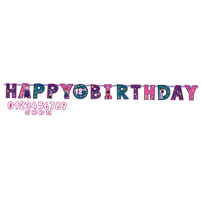 Disney Encanto Happy Birthday Add-An-Age Banner Each