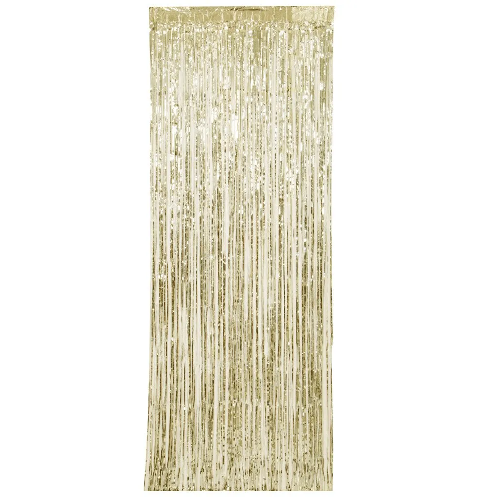 Door Curtain Gold Fringe , 3in x 8ft