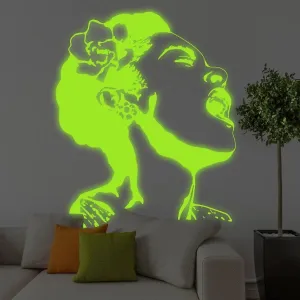 EnchantGlow: Luminous Night Glow Wall Sticker Decal, Radiant Wall Art Illumination