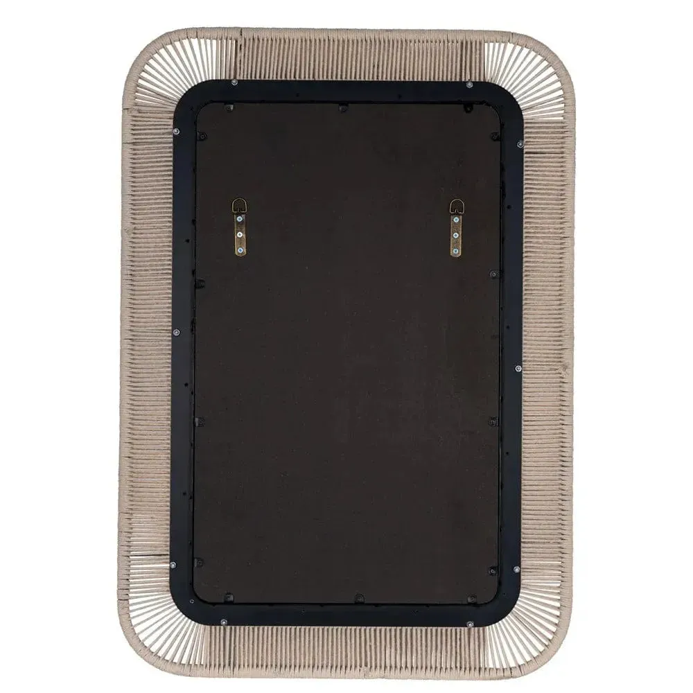 Ethereal Haven Woven Wall Mirror 28W x 40H