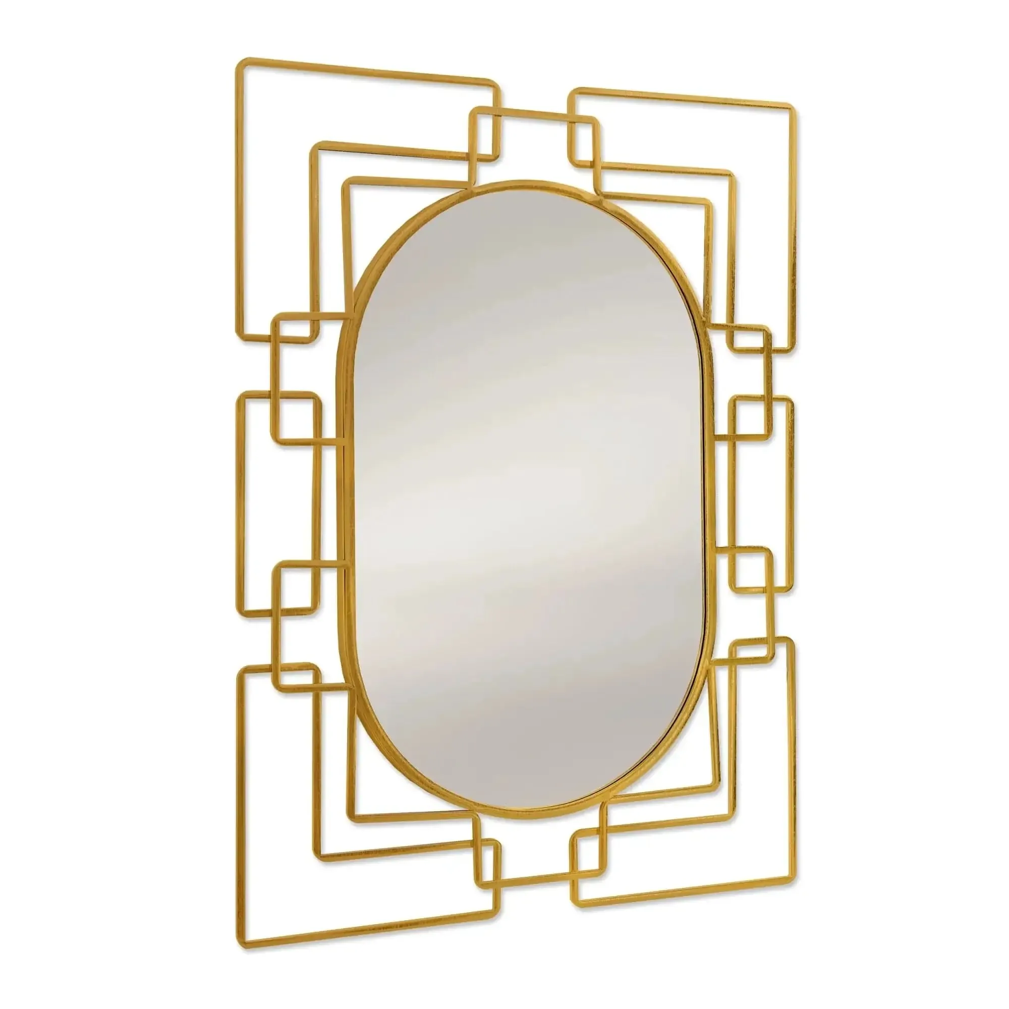 Gild Design House Deanna 26" x 36" Gold Wall Mirror