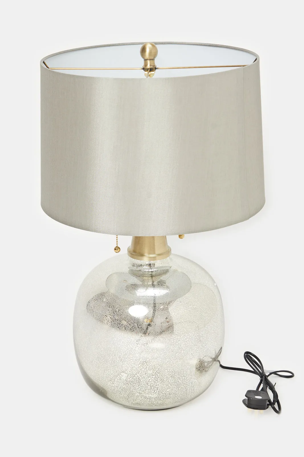 Gold Mercury Base Glass Table Lamp