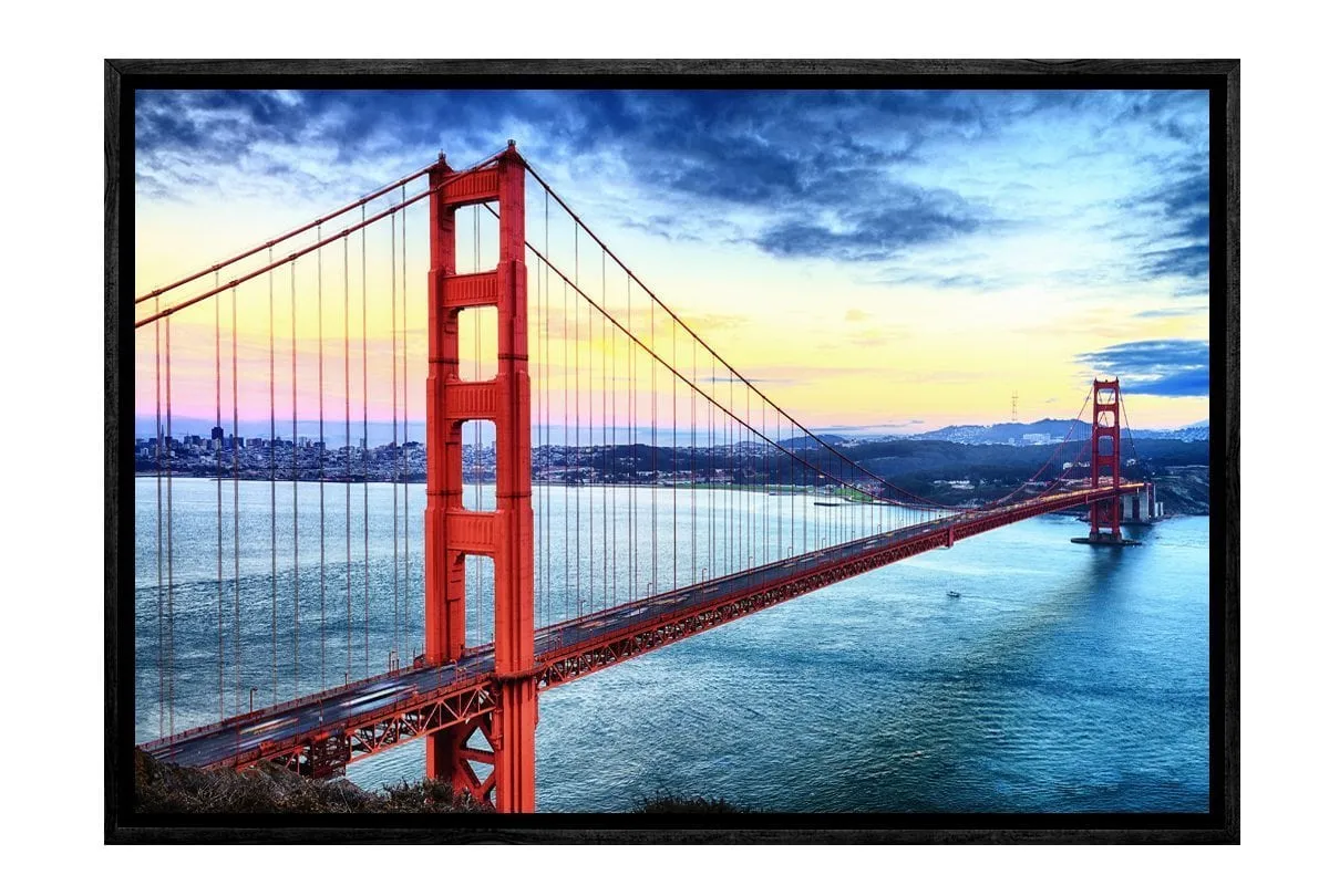 Golden Gate Bridge | Canvas Wall Art Print