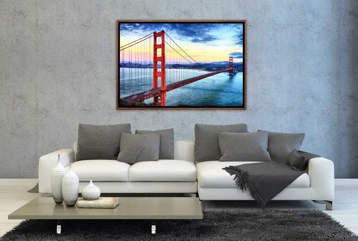 Golden Gate Bridge | Canvas Wall Art Print
