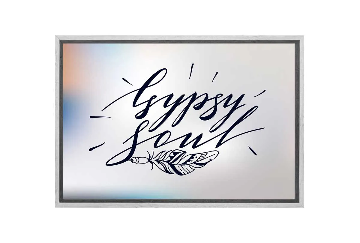 Gypsy Soul | Canvas Wall Art Print
