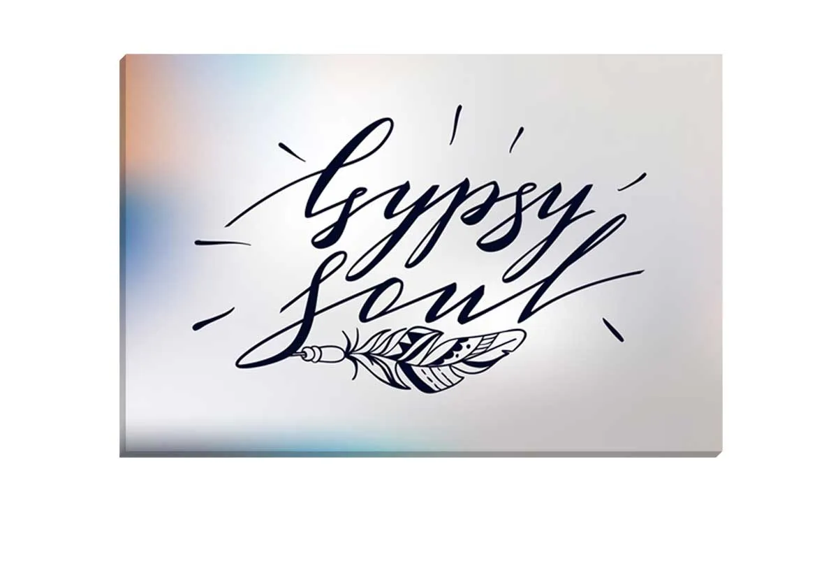 Gypsy Soul | Canvas Wall Art Print