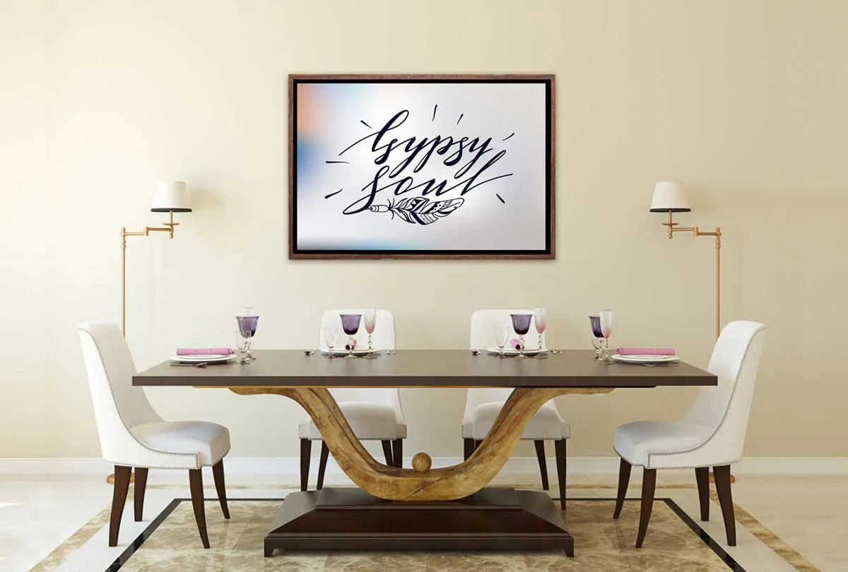 Gypsy Soul | Canvas Wall Art Print