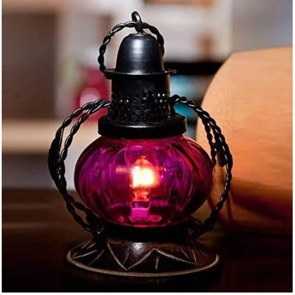 Hand Carved Decorative Table/Hanging Lantern/LAMP 14x6x6cm,