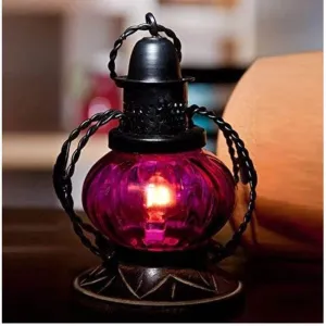 Hand Carved Decorative Table/Hanging Lantern/LAMP 14x6x6cm,