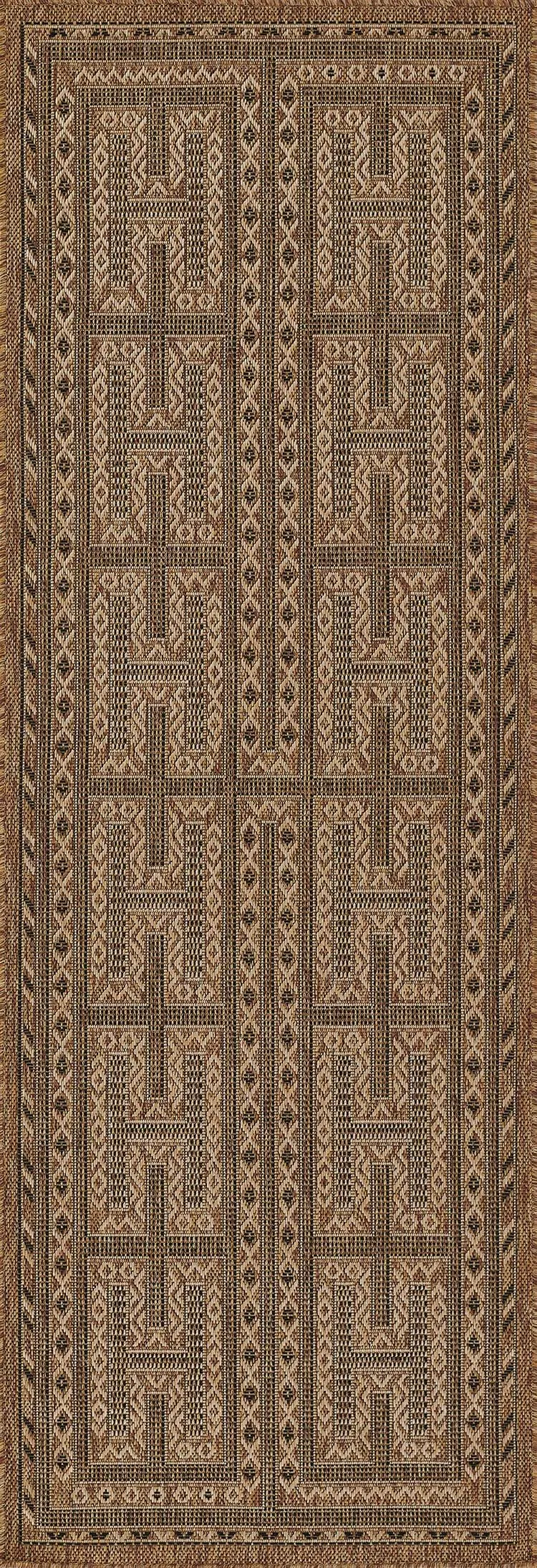 Harbor Natural Lattice Outdoor Rug