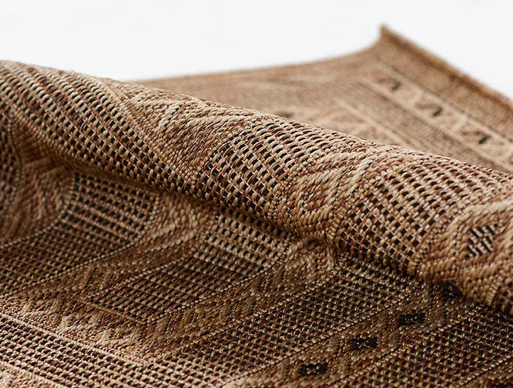 Harbor Natural Lattice Outdoor Rug