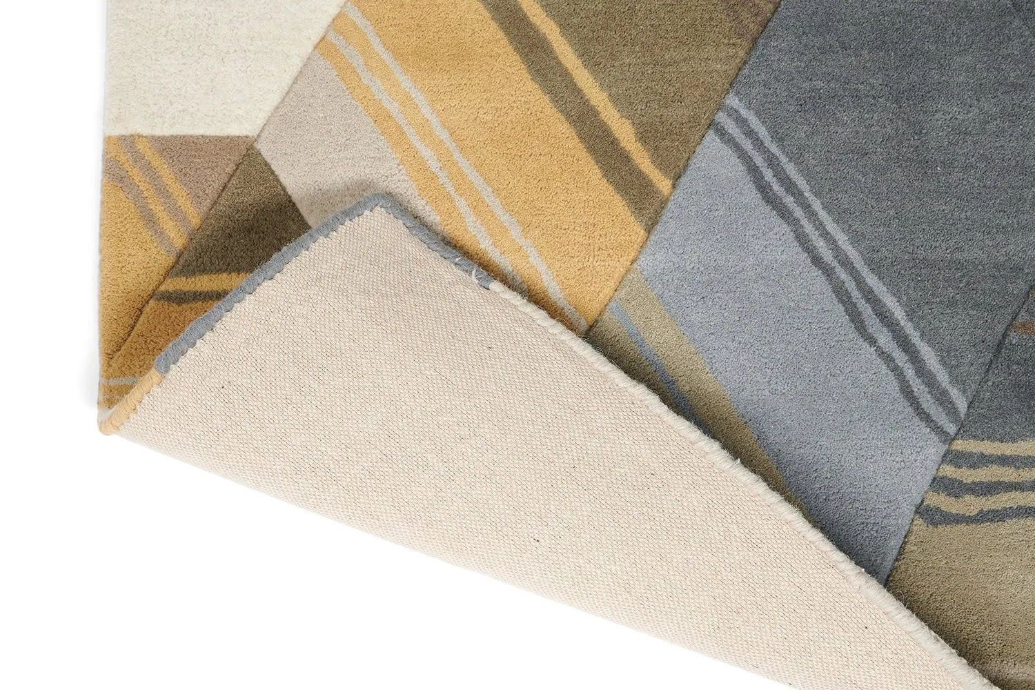 Harlequin Ochre Multicoloured Rug