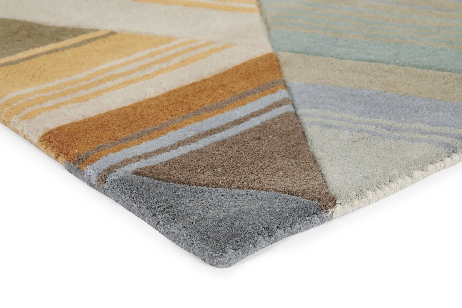 Harlequin Ochre Multicoloured Rug